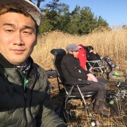 [겨울붕어낚시]여운포리 물낚시"꾼-조조붕순"강릉붕어이쁘다