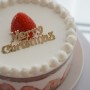 메리크리스마스, 딸기프레지에 만들기 크리스마스케이크 즐거운 홈베이킹