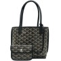 GOYARD(고야드) 블랙 PVC 앙주 ANJOU MINI 양면 숄더백 + 보조파우치