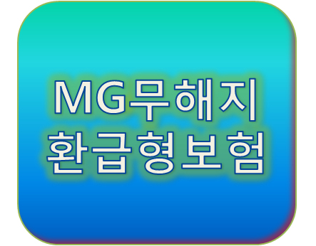 MG손해보험 무해지환급형보험 건강명의4대질병진단보험1807을 분석해보자