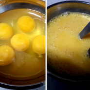 간단한그릇 계란/장조림 덮밥
