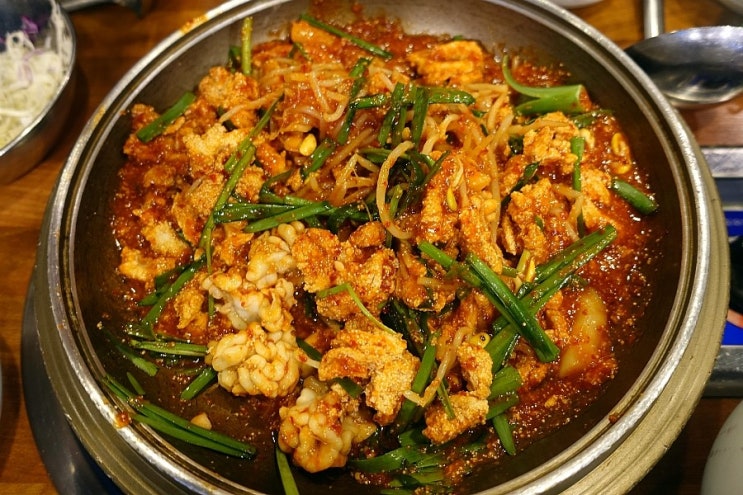 [강남역 맛집] 알부자 - 술을 부르는 매콤한 양념 톡톡 터지는 알찜 : 네이버 블로그