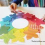 아이의 색감각을 높여주는 색상환 리스 만들기