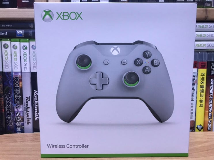 Xbox One Wireless Controller - Grey/Green 오픈케이스!! : 네이버 블로그
