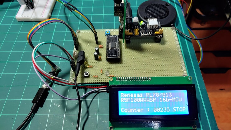 R5F100AAASP으로 Voice Chip ISD2360연결시험 : 네이버 블로그