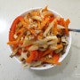 FMD식단 다이어트 2일차 : 800Kcal 두부된장양념 채소비빔밥 + 샐러드 <190129>