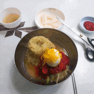 부경대 밀면 맛집 '금강산 식당' 돈까스 맛집이 밀면도?