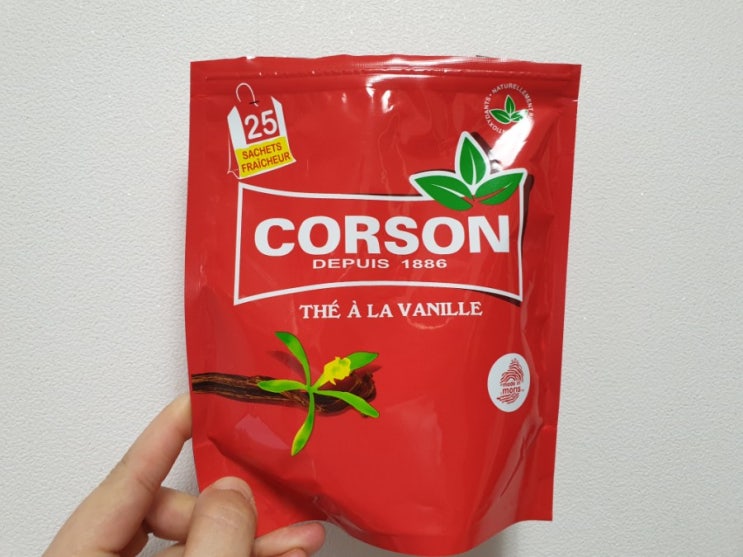 corson vanille tea,바닐라향 가득한 차 . : 네이버 블로그