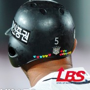 야구 아카데미 레벨업 베이스볼 시스템에서 알려주는 헬멧과 모자 스티커 의미