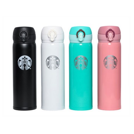 스타벅스 스텐 진공 원터치 텀블러 LOGO & TYPO, Mint_LOGO, 450ml (15,400원) : 네이버 블로그