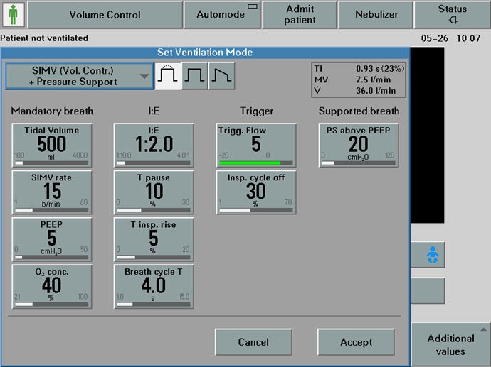 SIMV, Breath cycle time (BCT) updated.. : 네이버 블로그