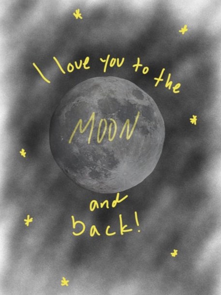 I Love You To The Moon And Back 네이버 블로그