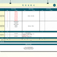 [학습설계] 심리학사 / 2학기 / 대졸 이상