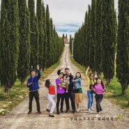 [이탈리아생활] 4월 가족 토스카나 스냅여행, 소도시 스펠로 산책