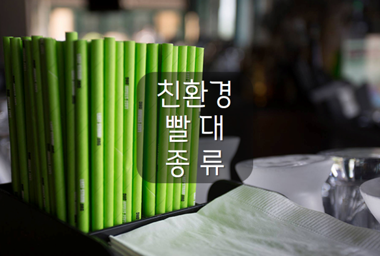 친환경 빨대 종류 / 스테인레스 실리콘 사과 쌀 대나무 종이 스트로우 Eco-friendly Straw : 네이버 블로그