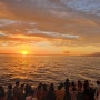 (하와이여행) 하와이 인생 선셋을 볼수있는 낭만적인 스타오브호놀룰루 크루즈 여행 후기입니다(ft:탄달루스 언덕 야경 해프닝)
