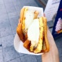 [해운대 토스트] 모짜렐라 치즈 토스트가 정말 맛있는 해운대 문토스트!