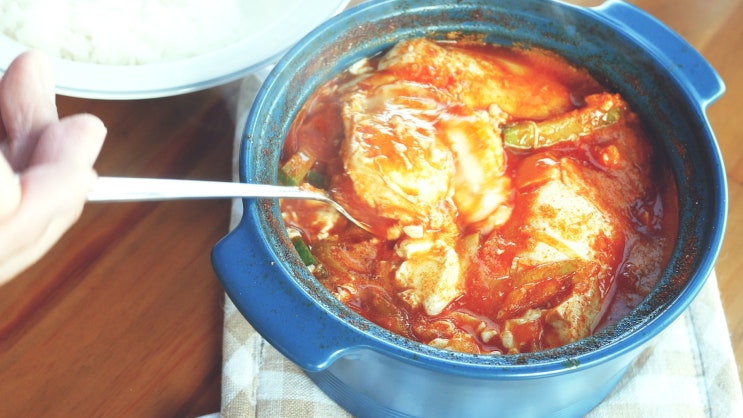 바지락, 고기 없이도 기가 막힌 순두부찌개 만드는 법 / 만들기 / 순두부찌개 황금 레시피 : 네이버 블로그