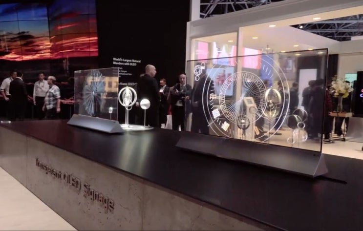 Transparent OLED Signage 투명올레드 디스플레이 - 성흥TS - : 네이버 블로그