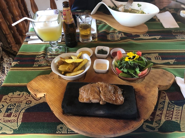 [남미/페루] 오얀따이땀보 레스토랑 Apu Veronica Restaurant 네이버 블로그