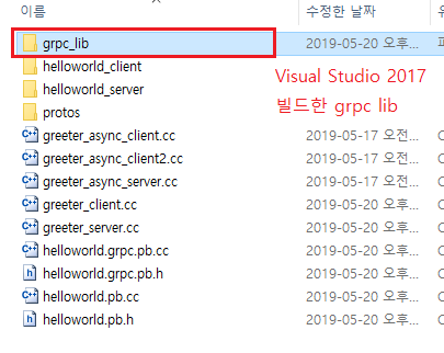 gRPC hello world 샘플 : 네이버 블로그