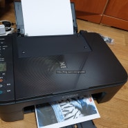 캐논 TS3190 가정용 프린터기 최고다 너!!!