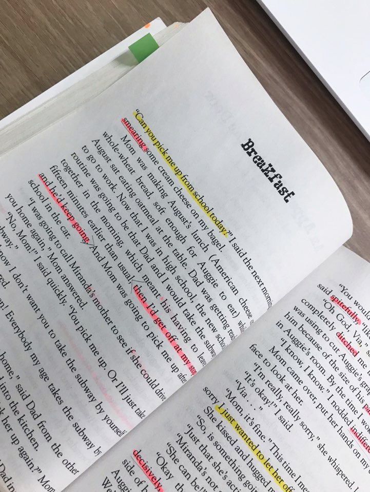 [원서단어장] 원더 Wonder, Part Two - Via p.99~102 : 네이버 블로그