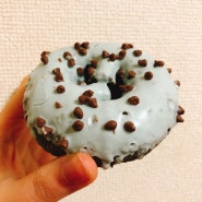 일본 편의점 로손 - 민트초코 도넛