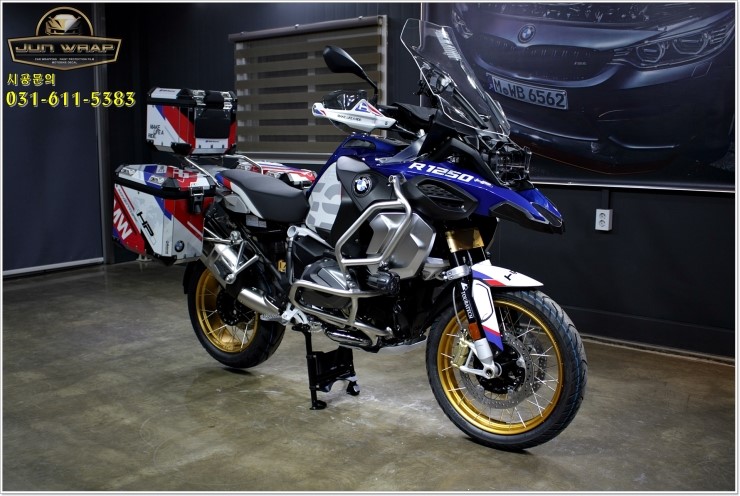 [BMW] R1250GS ADV 부분PPF시공,가방3종데칼, 부분데칼시공 : 네이버 블로그