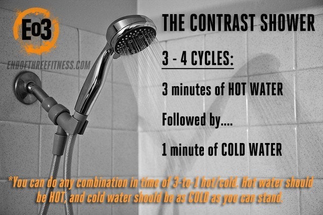 Contrast 샤워 - 슈퍼 휴먼처럼 회복하기! : 네이버 블로그