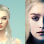 심즈4 여심 심배포,여심무료배포 공개배포 Daenerys Targaryen(대너리스 타르가르옌,왕좌의게임Game Of Thrones)