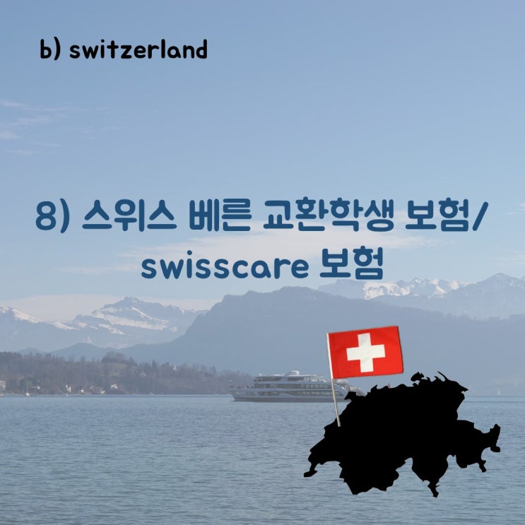 8) 스위스 베른 교환학생 보험 / Swisscare 보험 : 네이버 블로그