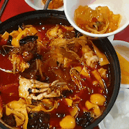 광주 진월동 맛집 중식당 진스가든 해물마라탕 존맛탱