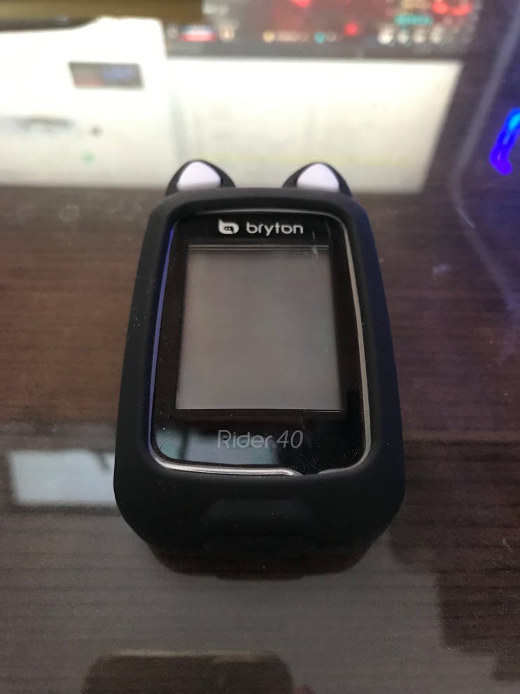 오래된 브라이튼(Bryton) Rider 40! 고양이 케이스로 상큼한 업그레이드~ : 네이버 블로그