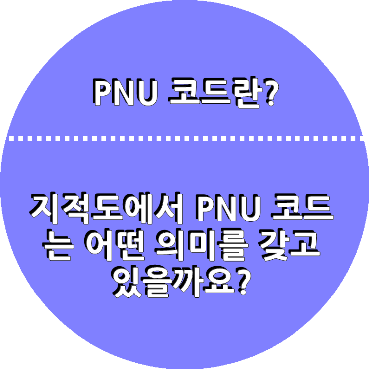 지적도에서 PNU 코드 어떻게 보는지 알려드릴게요 : 네이버 블로그