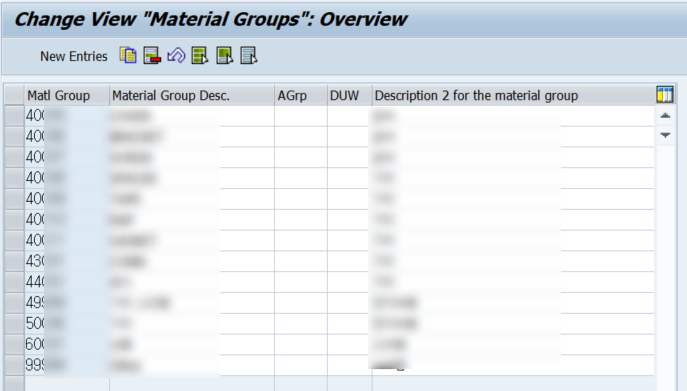 자재그룹 정의(Define Material Groups) : 네이버 블로그