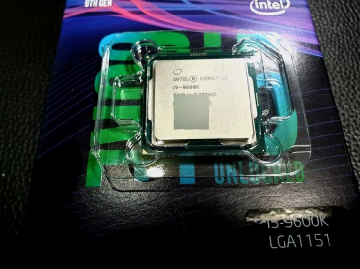 창원조립컴퓨터 I5-9600K CPU뚜따 및 48배수 오버클럭 온도 실화?!! : 네이버 블로그