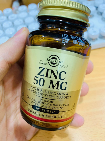 [Solgar] 솔가 아연 Zinc 50 Mg 복용 후기 ♥ : 네이버 블로그