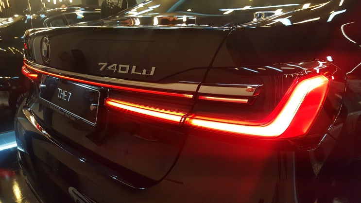BMW 740Ld (사파이어 블랙 / 모카 브라운) (신형 7시리즈 LCI 디자인 퓨어 엑셀런스 M 스포츠 740li 750li ...