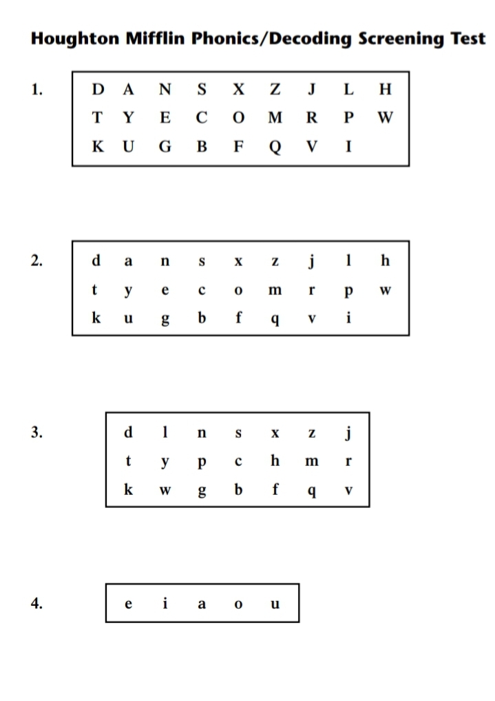 (엄마표파닉스) 파닉스 얼마나 알고 있을까 ? 파닉스 디코딩 테스트 진단 검사 phonics decoding test ...