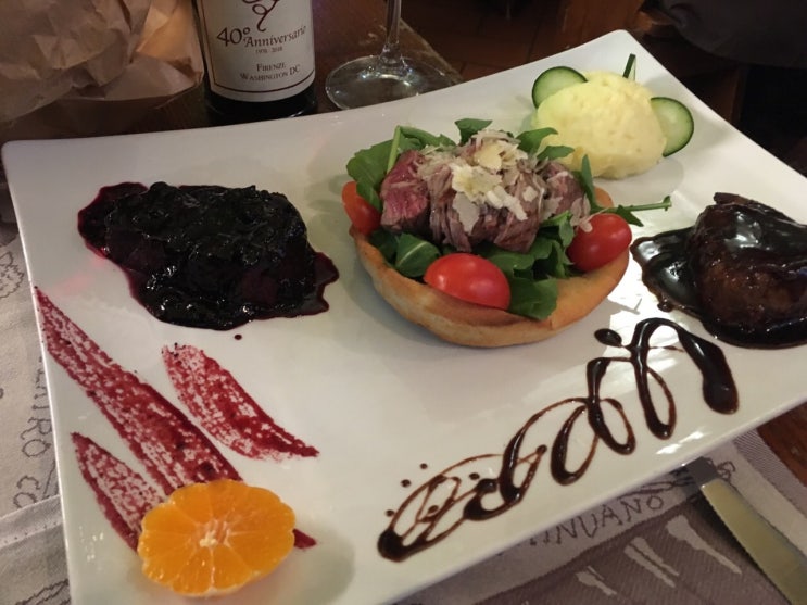 피렌체 맛집/발사믹 스테이크가 유명한 아쿠아알두에 (Acqua al 2)