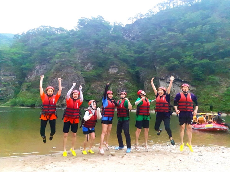 [국내여행]강원도 영월 1박 2일 한마음 래프팅, 동강소리펜션 : 네이버 블로그