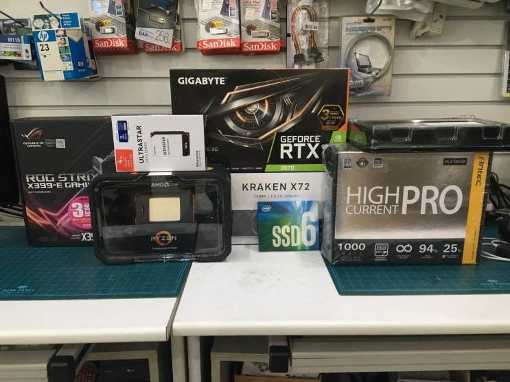 오늘의 조립 : ThreadReaper 2990WX + X399 STRIX + RTX2070 : 네이버 블로그