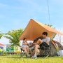 삼락오토캠핑장 일반 캠핑으로 첫 캠핑 다녀왔어요