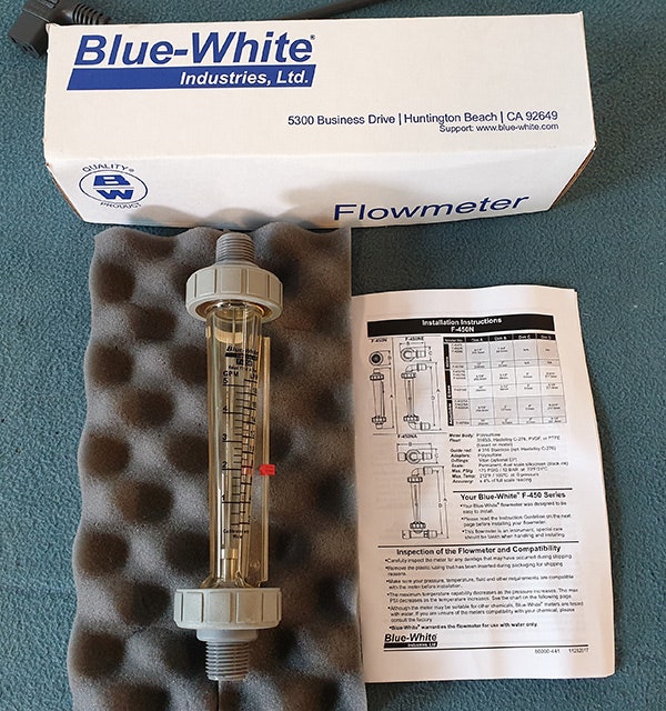 Blue-White F-450 Series In-Line Flowmeter : 네이버 블로그