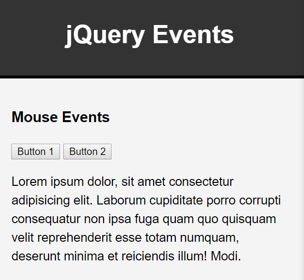 jQuery - 이벤트(Events) : 네이버 블로그