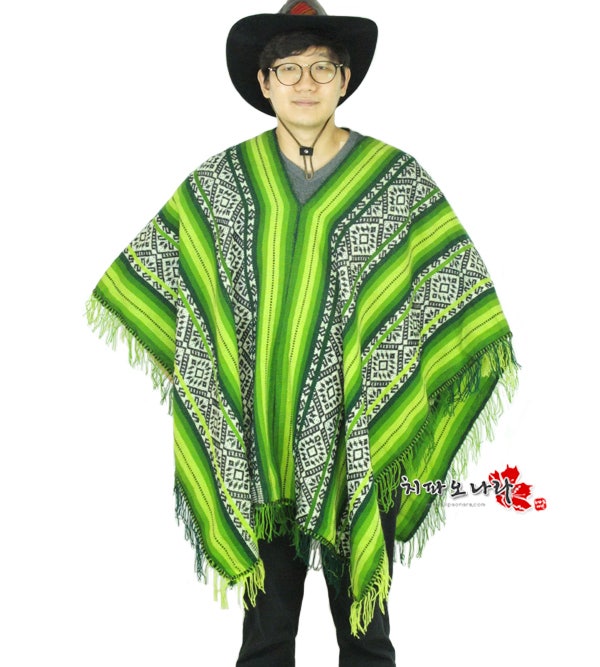 [페루전통의상] 페루전통판쵸set(남녀공용) 페루전통방식으로 일일이 짜서 만든 수공예 판쵸입니다. : 네이버 블로그