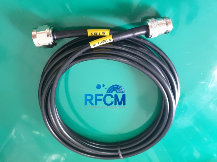 RG400,3DFV,(RG58 cable N Male/ST to N Female/ST connector)RFCM-RFMART ...