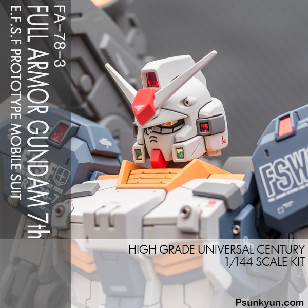 [HGUC] FA-78-3 Full Armor Gundam 7th : 네이버 블로그