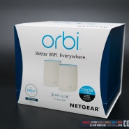오르비 메시 와이파이 공유기 ORBI RBK20 - 하드웨어 리뷰 -